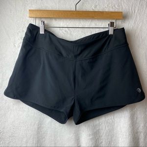 MPG Sport Training Running athletic shorts zippered pocket w/ built in  brief